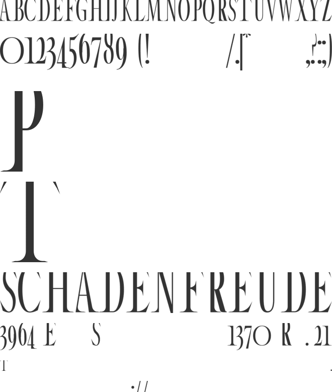 FEMMINA font preview