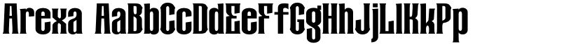 Arexa font download