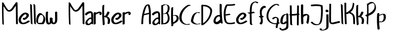 Mellow Marker font download