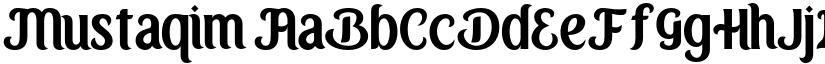 Mustaqim font download