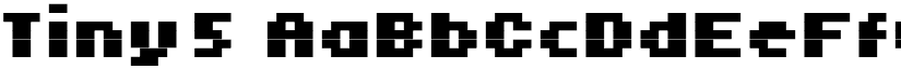 Tiny5 font