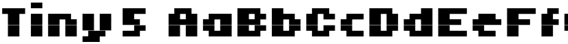 Tiny5 font