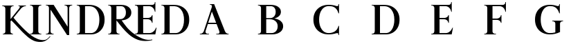 KINDRED font download