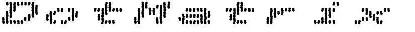 DotMatrix Duo font