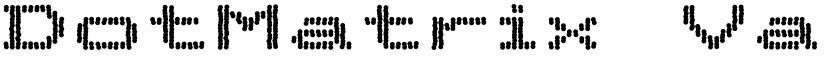 DotMatrix VarDuo font