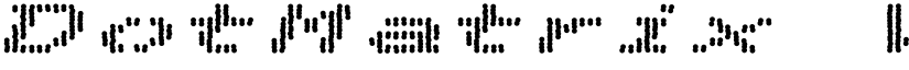 DotMatrix VarDuo font