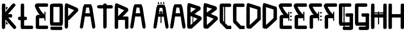 Kleopatra font download