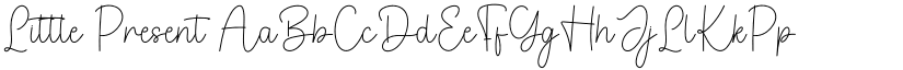 Little Present font