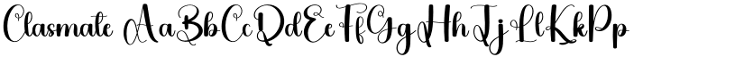 Clasmate font download