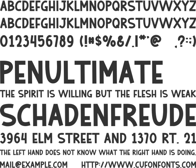 Surprise Valentine font preview