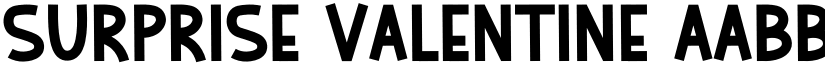 Surprise Valentine font