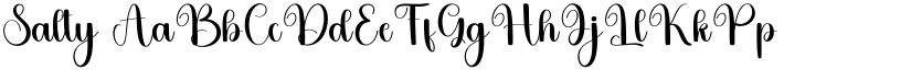 Salty font