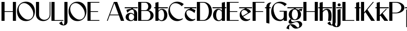 HOULJOE font