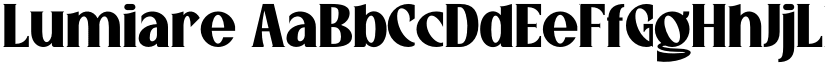 Lumiare font download