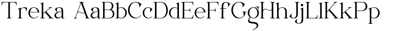 Treka font download