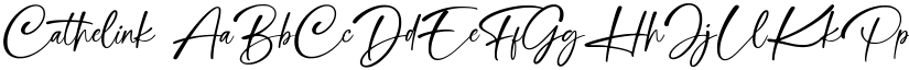Cathelink font