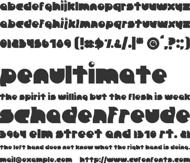 Crazy Diamond font preview