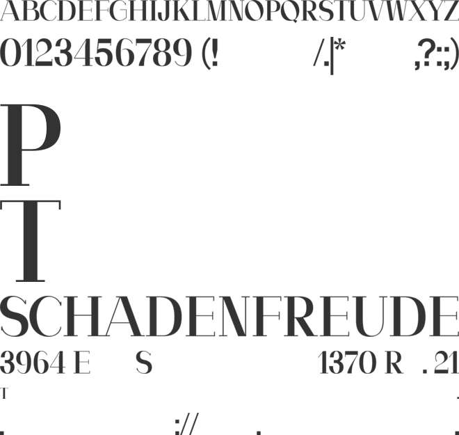 Amore 2 font preview