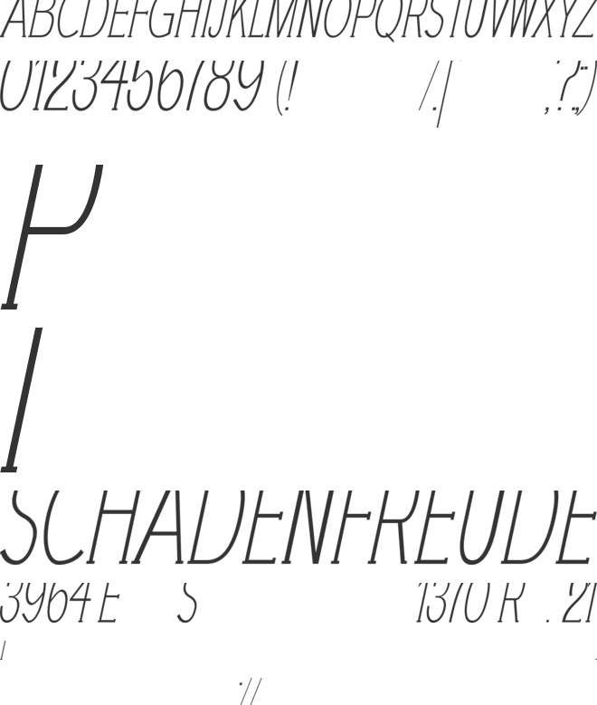 ANGELONE font preview