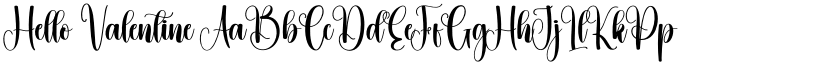 Hello Valentine font