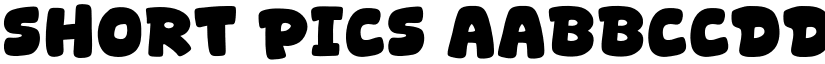 Short Pics font download