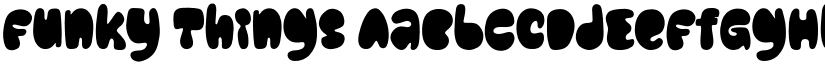 Funky Things font
