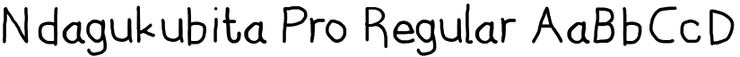 Ndagukubita Pro font download
