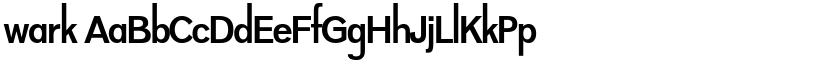 wark font