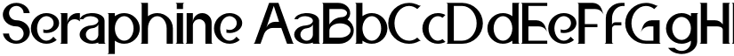 Seraphine font
