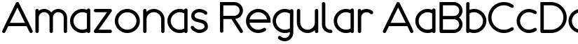 Amazonas Regular font