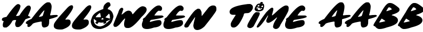 Halloween Time font