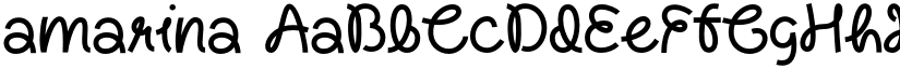 amarina font