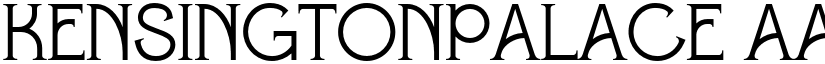 KensingtonPalace font download