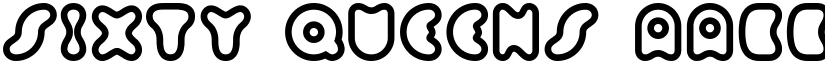 Sixty Queens font