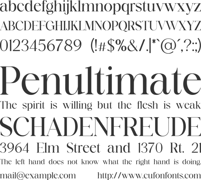 TheHeritageLegacy font preview