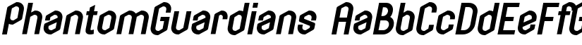 PhantomGuardians font