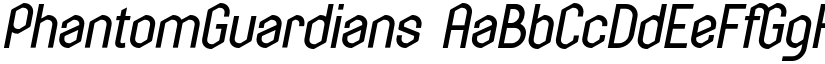 PhantomGuardians font