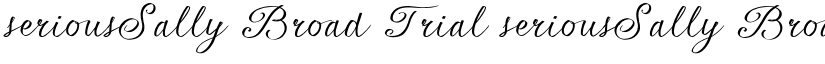 seriousSally_Broad_Trial seriousSally_Broad_Trial font
