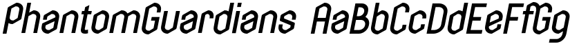 PhantomGuardians font