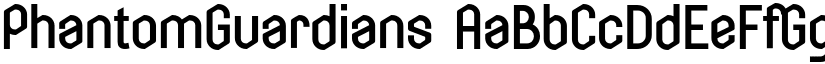 PhantomGuardians font