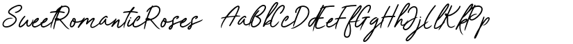 SweetRomanticRoses font download