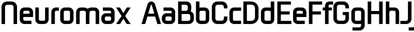 Neuromax font