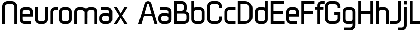 Neuromax font
