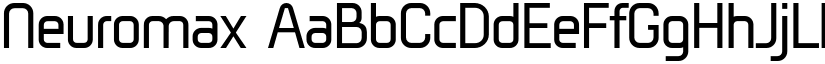Neuromax font