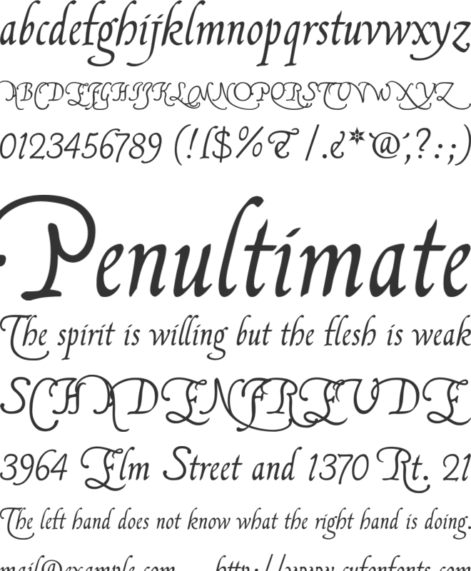 FranciscoLucas Briosa font preview