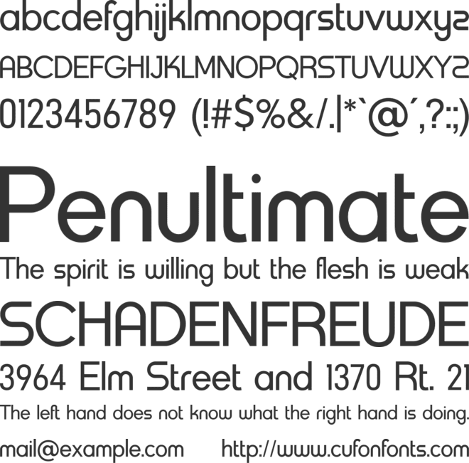 ArmikoOplimaPro font preview