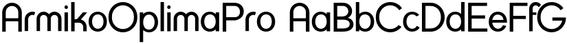 ArmikoOplimaPro font download
