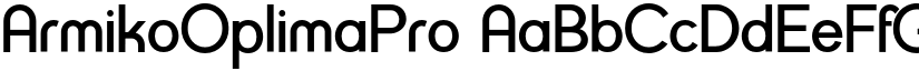 ArmikoOplimaPro font
