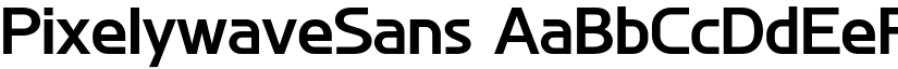 PixelywaveSans font