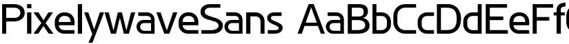 PixelywaveSans font